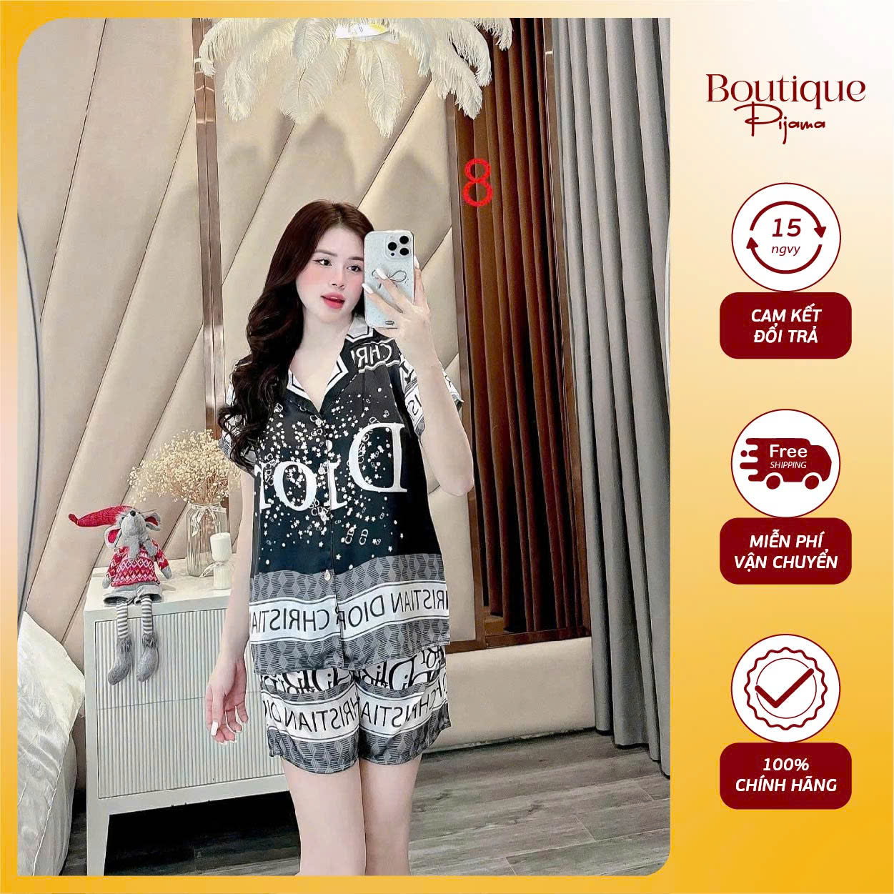 #1 Bộ Đồ Pijama nữ LỤA SATIN phong cách HÀN QUỐC Hottrend 2025